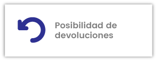 Posibilidad de devoluciones